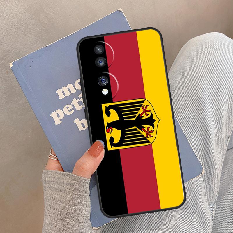 

Germany Flag Emblem Case For Honor Magic 8 Pro 5 6 7 Lite Cover For Honor 400 200 90 70 50 X8a X8b X9a X9b X9c Honor Magic7 Lite