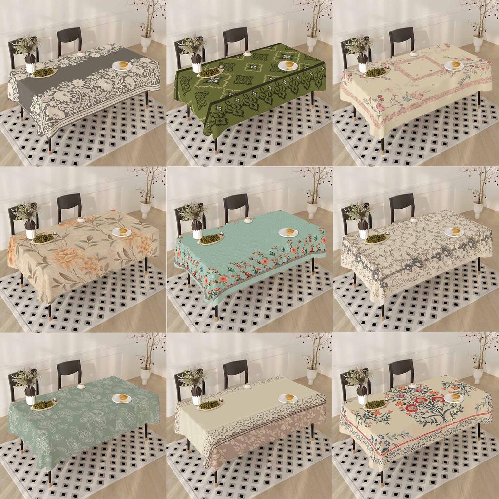 Ethnische Einfache Esstischdecke Retro-Muster Haushalts-Esstisch Couchtisch Tischdecke Tischmatte