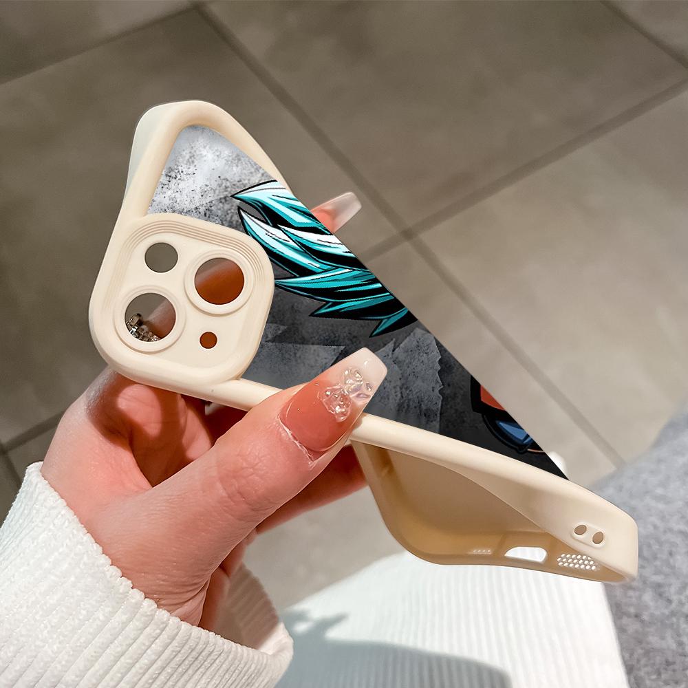 Soft Silicone Square Ladder Printing Pattern Phone Casing Full Cover Camera Shockproof Protection Rubber Case for Xiaomi Redmi