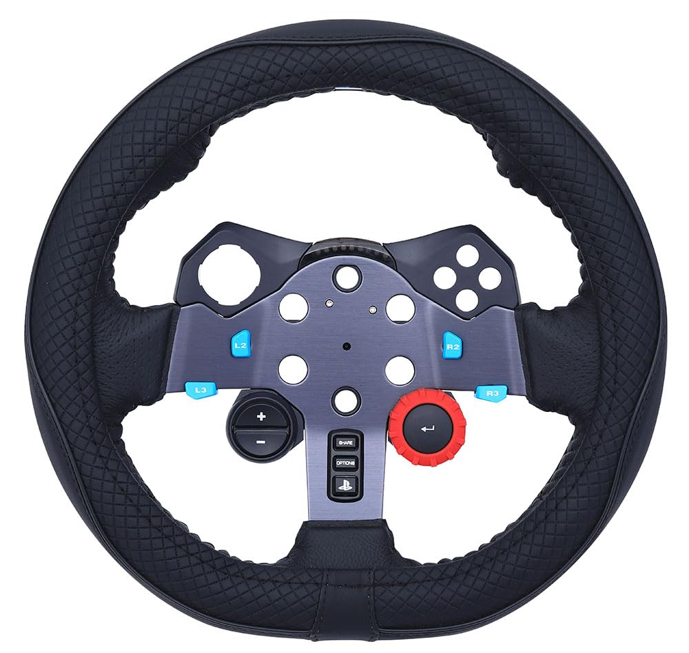 

DuoDuoBling D Steering Wheel Racing Game Inch for OneSeries Nintendo Switch Cover, Accessory, 10.6 (27cm), PC, Xbox, X/S, G920, X920, G29, G923, G27, чёрный