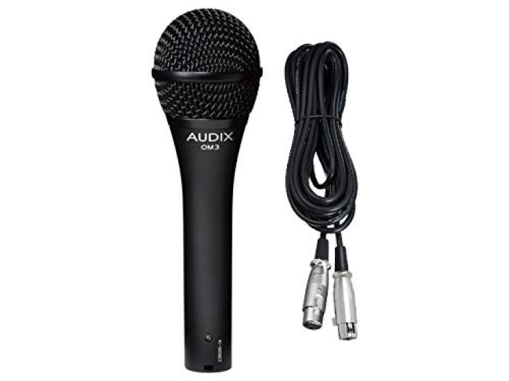 

AUDIX - Dynamic microphone OM3 + 5m microphone cable set