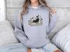 New Floral & Cat Print Long-Sleeve Women's Hooded Sweatshirt - Trendy Autumn/Winter Fashion
