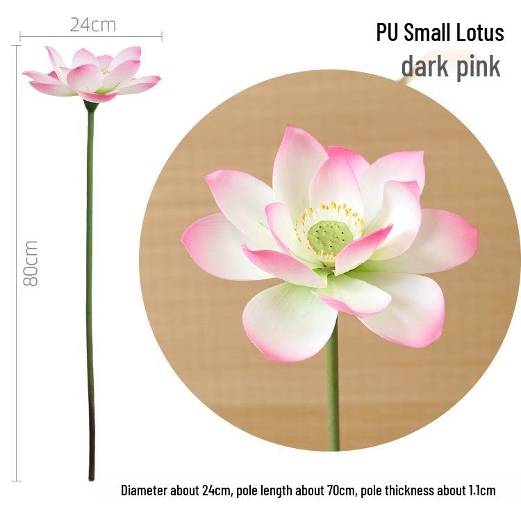 Artificial Lotus Leaf Pond Scenery Props with Stem for Stage and Landscape Photography