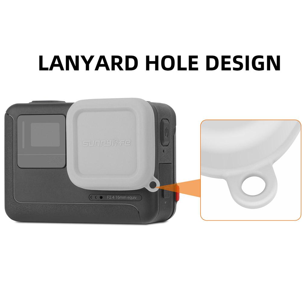 Für Insta360 Ace Pro/Insta360 Ace Silikon-Objektivdeckel, Objektivschutzhülle, Kappenabdeckung, Objektivdeckelabdeckung für Insta360 Ace Zubehör