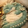 Plüsch-Umschlag-Schlafsack für Erwachsene Katze Frosch Hai Schlange Kaninchen Schlummerbeutel Zuhause Reise Kaltes Wetter Männer Frauen Plüschtier Nickerchenmatte