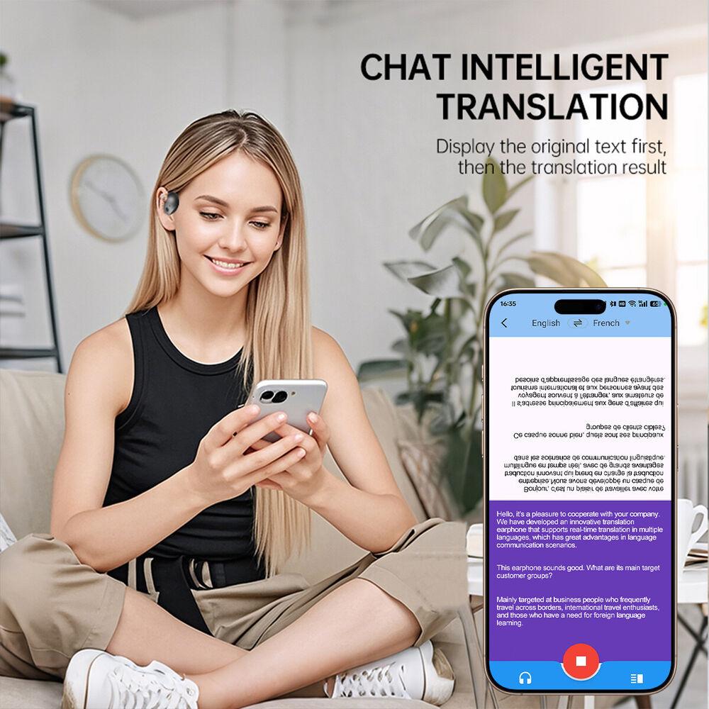 Translator Earbuds 150 Languages Real Time Online OffLine Translation Earphones