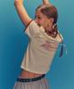 MELLY&ROSE [Nice Weather Collabo] Dance Club Crop Short Sleeve T-Shirt (305526)