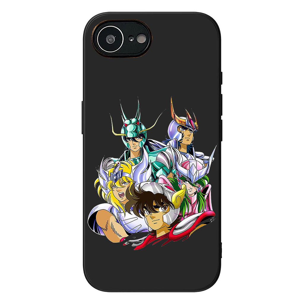 Anime Saint Cartoon Seiya Phone Case for Samsung Galaxy S22 S21 S20 FE Ultra Plus A35 A36 A37 A33 A34 A04 A71 Protective Cover