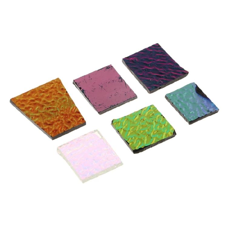 

Premium Dichroic Glass Scraps 28g Accessories Excellent For Custom Jewelry Making And Artistic Inlay Applications 1