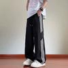 Striped Sweatpants Boys' Autumn Trendy Brand Design Sports Pants High Street Versatile Pants