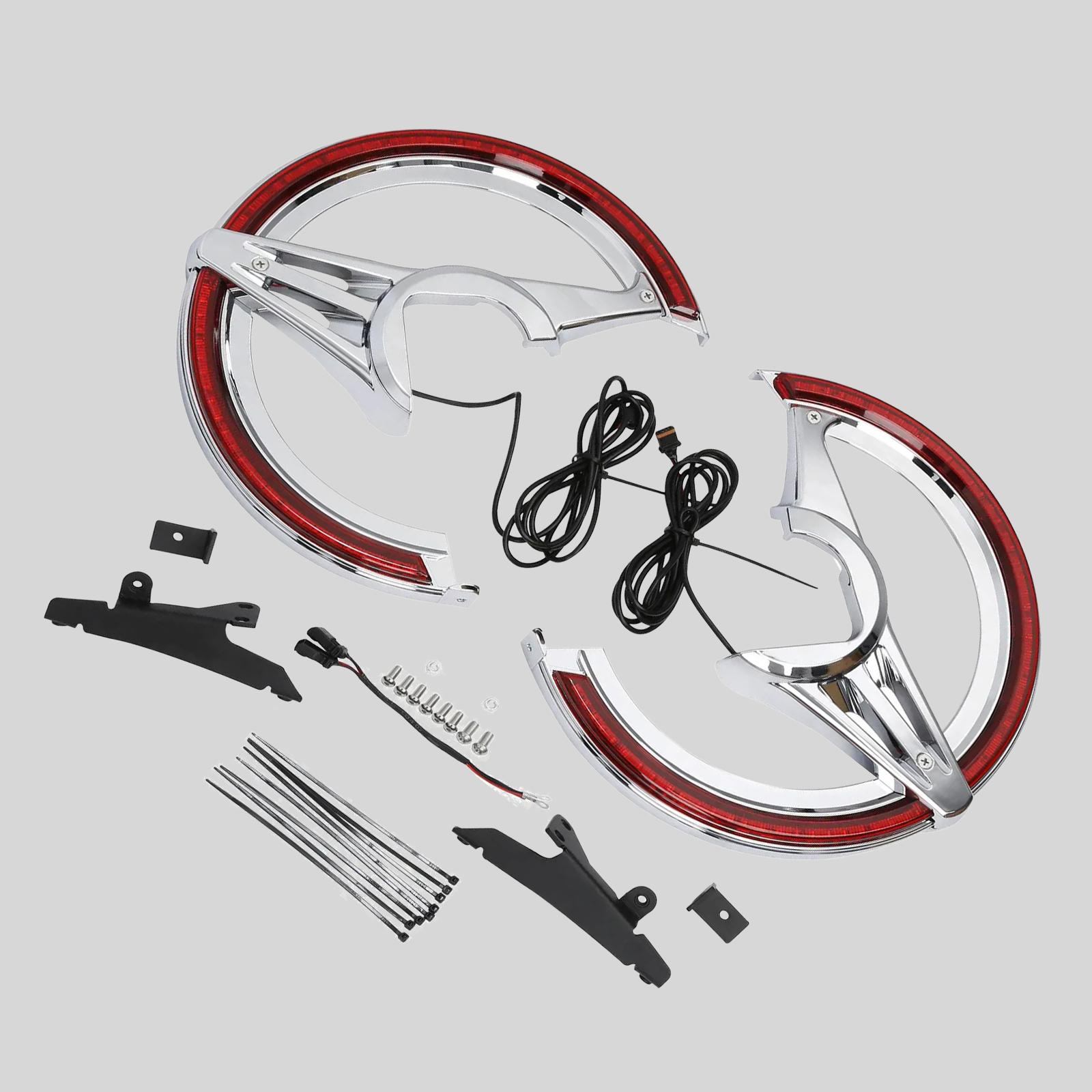 

Крышки тормозных роторов мотоцикла со светодиодной подсветкой для Honda Goldwing GL1800 GL 1800 2018-2023