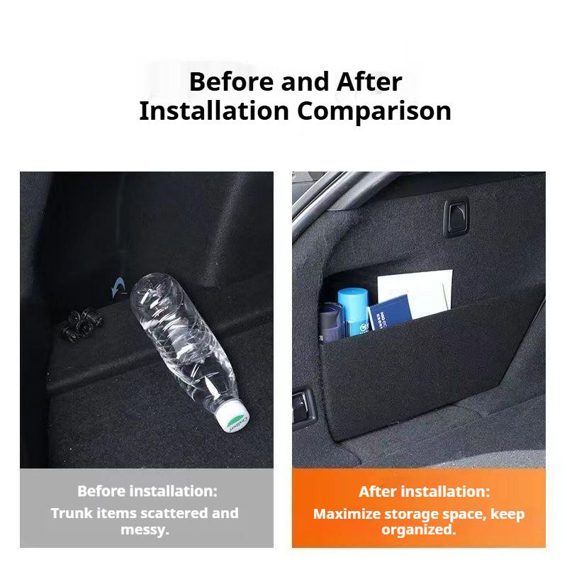 Car Collapsible Trunk Divider Storage Organizer For W206-2022-2025