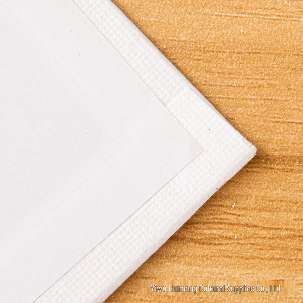 3MM Thin Canvas Drawing Board: Portable Pure Cotton Oil & Acrylic Painting Board for Art Students and Professionals