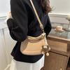 2024 New Street Trend Small Square Bag Women's Fashion High-end Single Shoulder Messenger Bag