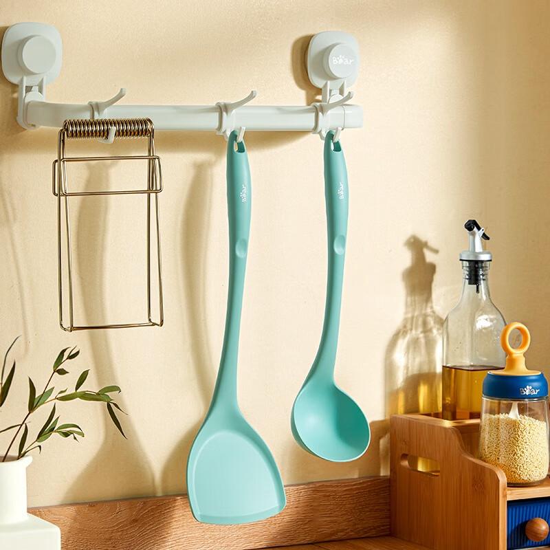 Силиконовая глубокая половник-черпак для супа и хот-пота в форме медведя