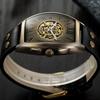 Shenghua Shenhua 9268 Cinturino per Orologio Meccanico da Uomo Fibbia a Rivetto Moda Orologio da Uomo in Bronzo