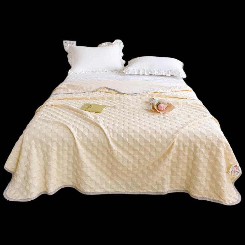 

Hongdou Bread Grid Jacquard Summer Quilt