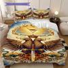 Modern Freemasonry Bedding, Duvet Cover, Pillowcase, Home Decoration, Birthday Gift (1 * Duvet Cover+2 * Pillowcase, Coreless)