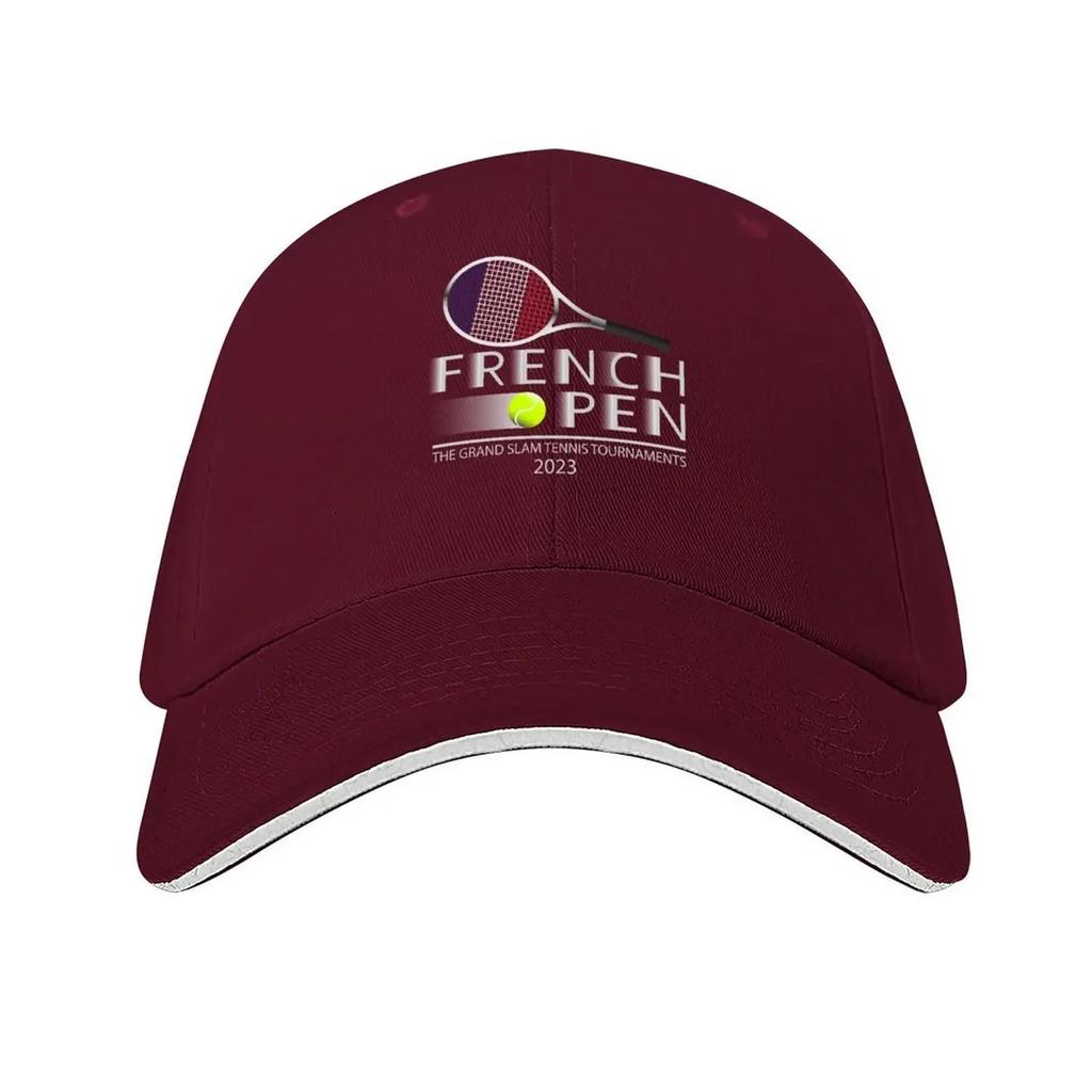 Awesome 2023 French Open Tennis TournaUnisext Design Idea Baseball Cap Rave Dropshipping Custom Caps Bobble Hat Boy Women's