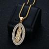 Jewelry Fashion Trend Inlaid Zircon Necklace Men's Party Jewelry Accessories 2026