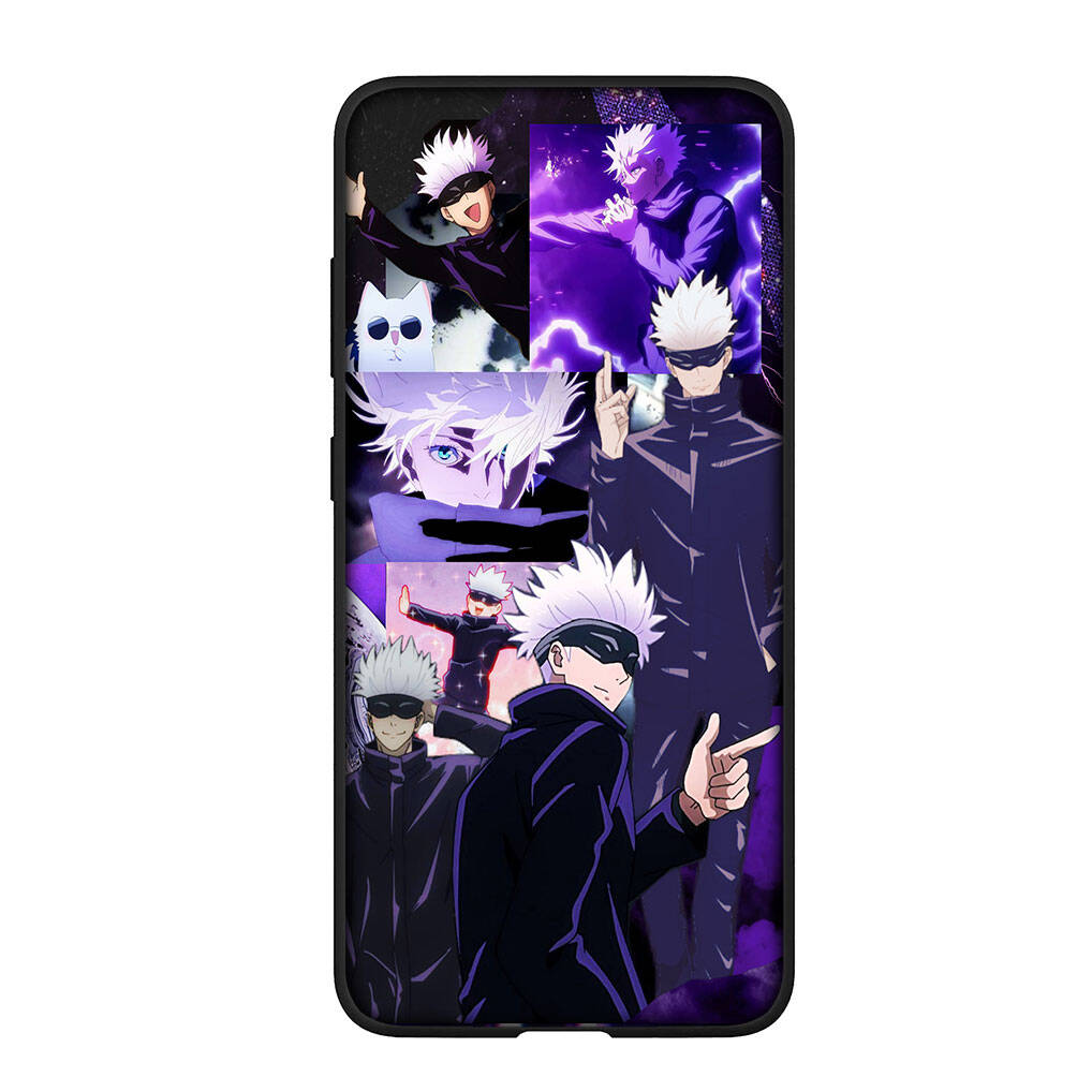 for Motorola Moto Edge 70 60 50 G54 G86 Samsung Galaxy S25 iPhone 17 16 15 Xiaomi Redmi Note 14 13 Pro Max Phone Case Jujutsu Kaisen Gojo Satoru Cover