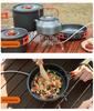 Windproof Portable Camping Stove: Outdoor Self-Driving BBQ Cookware for Picnics and Wild Camping