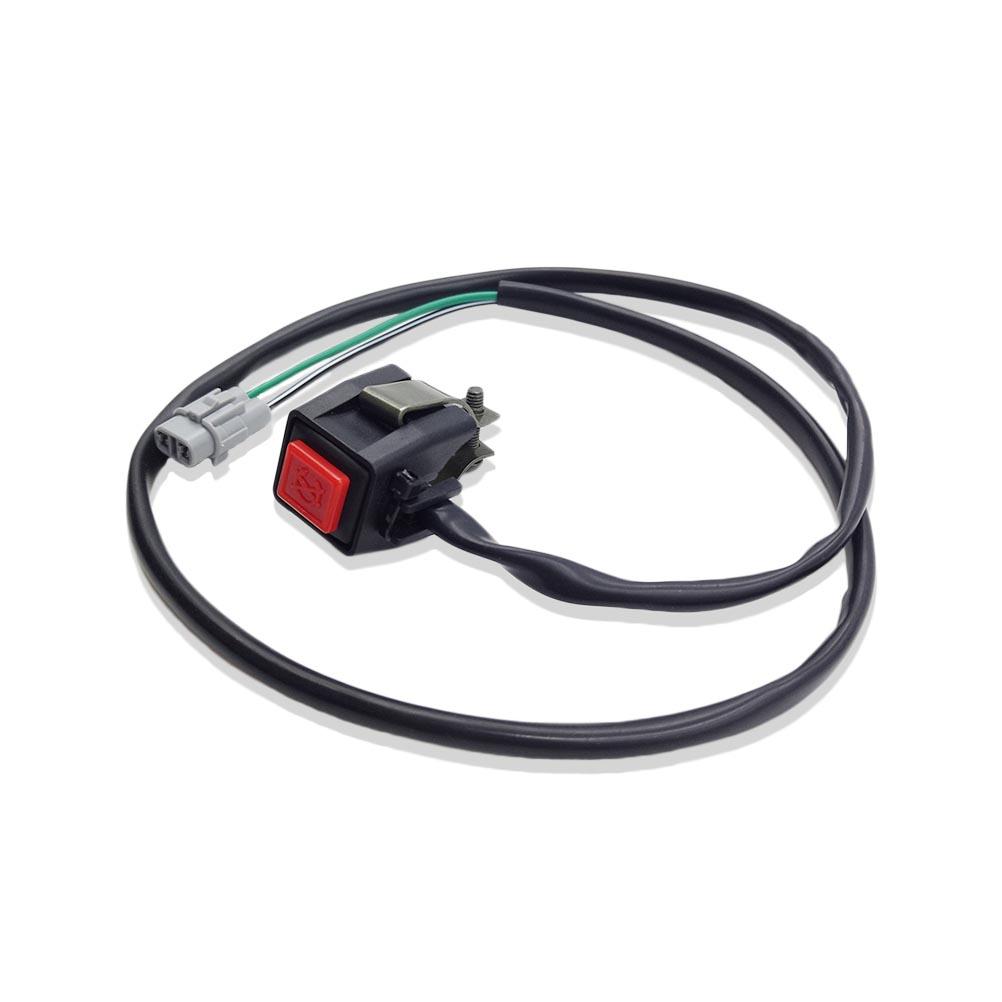 For YAMAHA YZF Pit Bike Accessories Square Flameout Switch Motorcycle Handle ON/OFF Stop Control Button YZ 125 250 YZ250X YZ450F