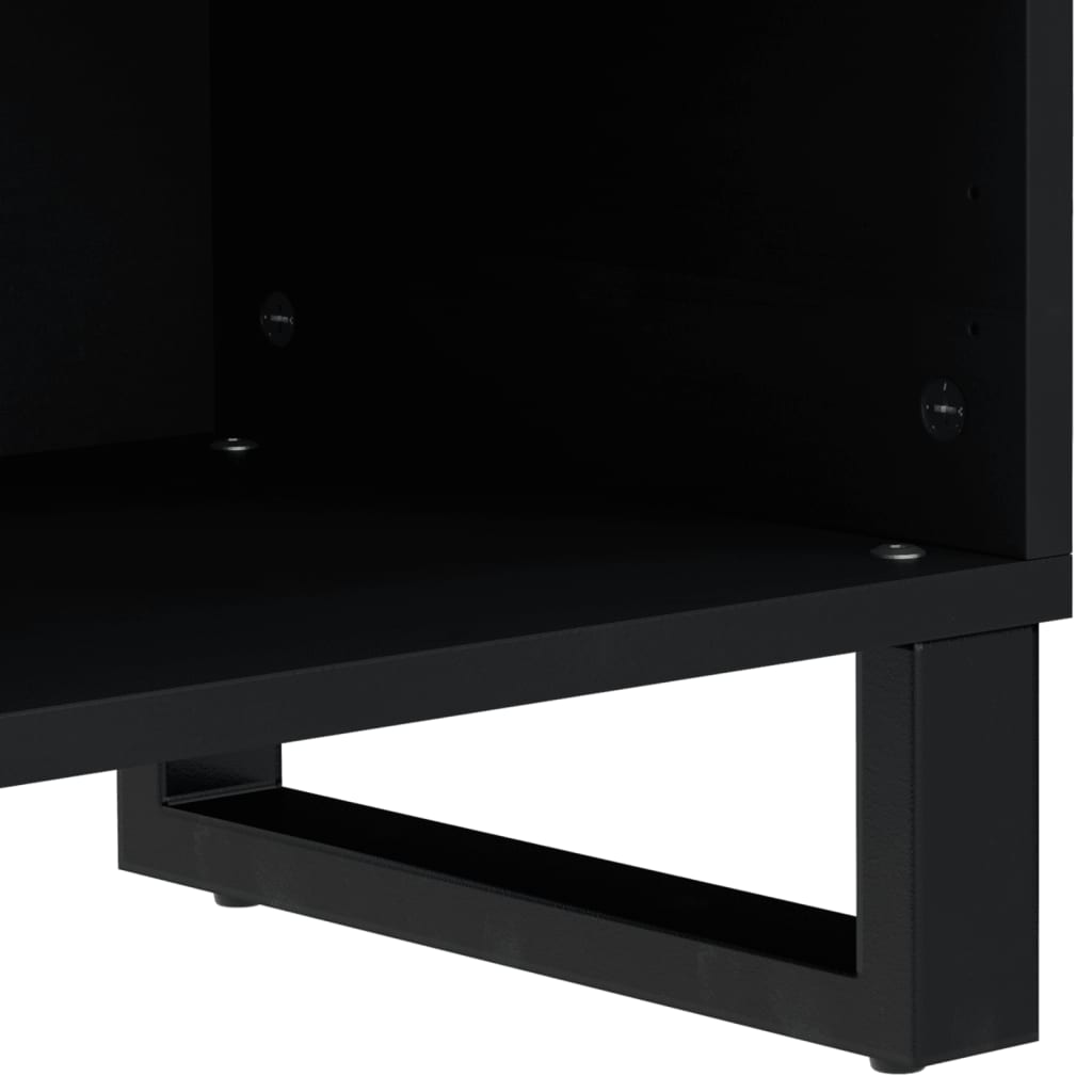 Vidaxl Szafka Rtv, 80X33X46 Cm, Mango I Materiał Drewnopochodny