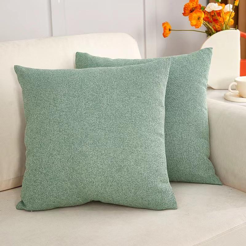 Solid Nordic Style Home Decoration Fluffy Soft Living Room Sofa Pillow Cover Cushion Cover Suitable For Office Bedroom Car