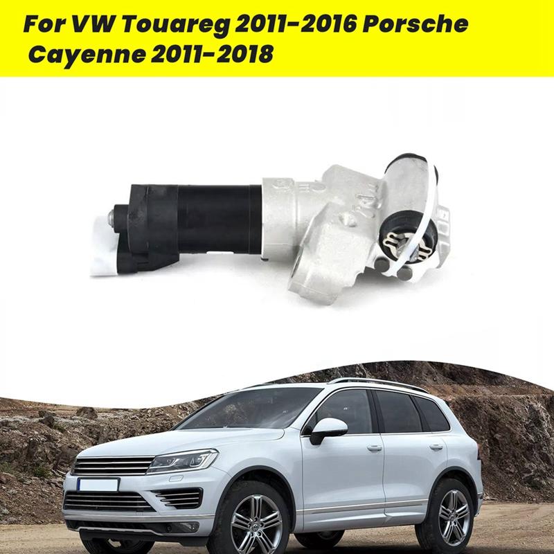 Car Rear Parking Hand Brake Actuator For VW Touareg 11-16 Porsche Cayenne 2011-2018 Servo Motor Black Silver Left