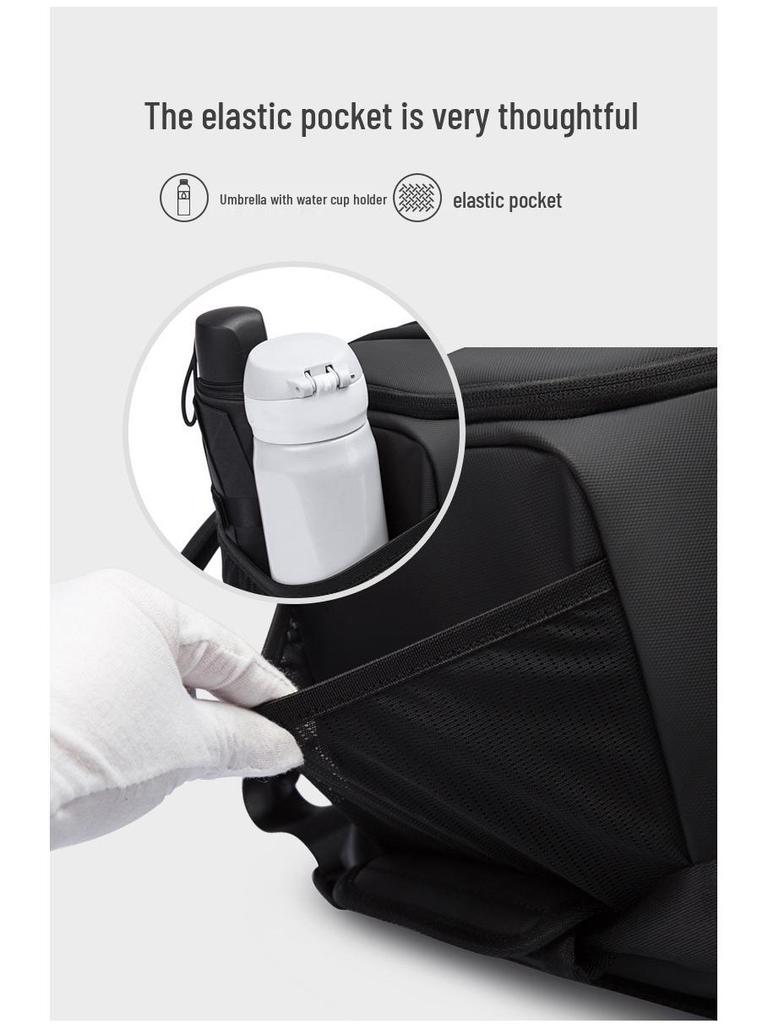 Bange Men's Multifunctional Travel Gym Bag with Wet/Dry Separation, Casual Crossbody Handbag for Outdoor Use.