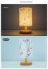 Chinese Artistic Retro LED Desk Lamp for Bedroom or Dormitory