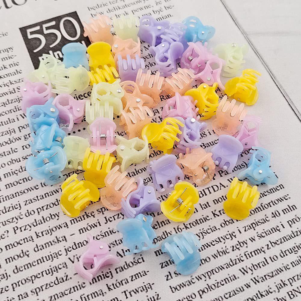 1,5 cm Schwarze Mini-Haarklammer: Vielseitiges DIY Haaraccessoire für feines Haar