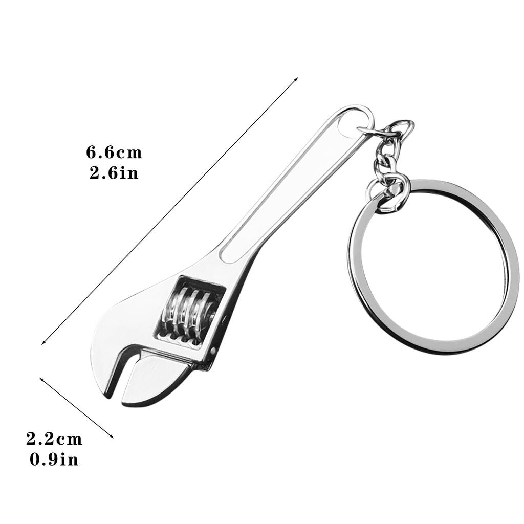 Creative Tool  Spanner Key Chain Ring Keyring Metal Keychain 