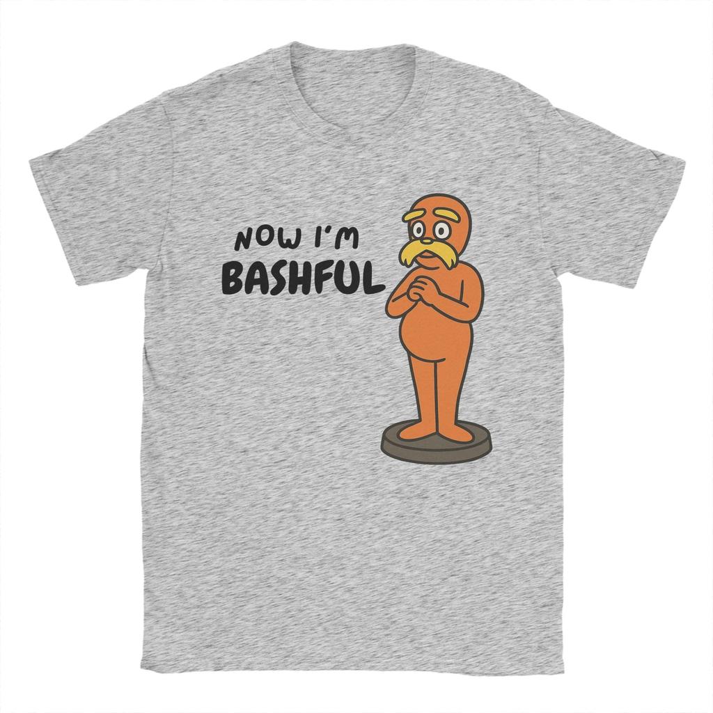 Men T-Shirt Ashby Lorax Bashful Novelty Cotton Tee Shirt Short Sleeve T Shirts Crewneck Clothes Gift Idea