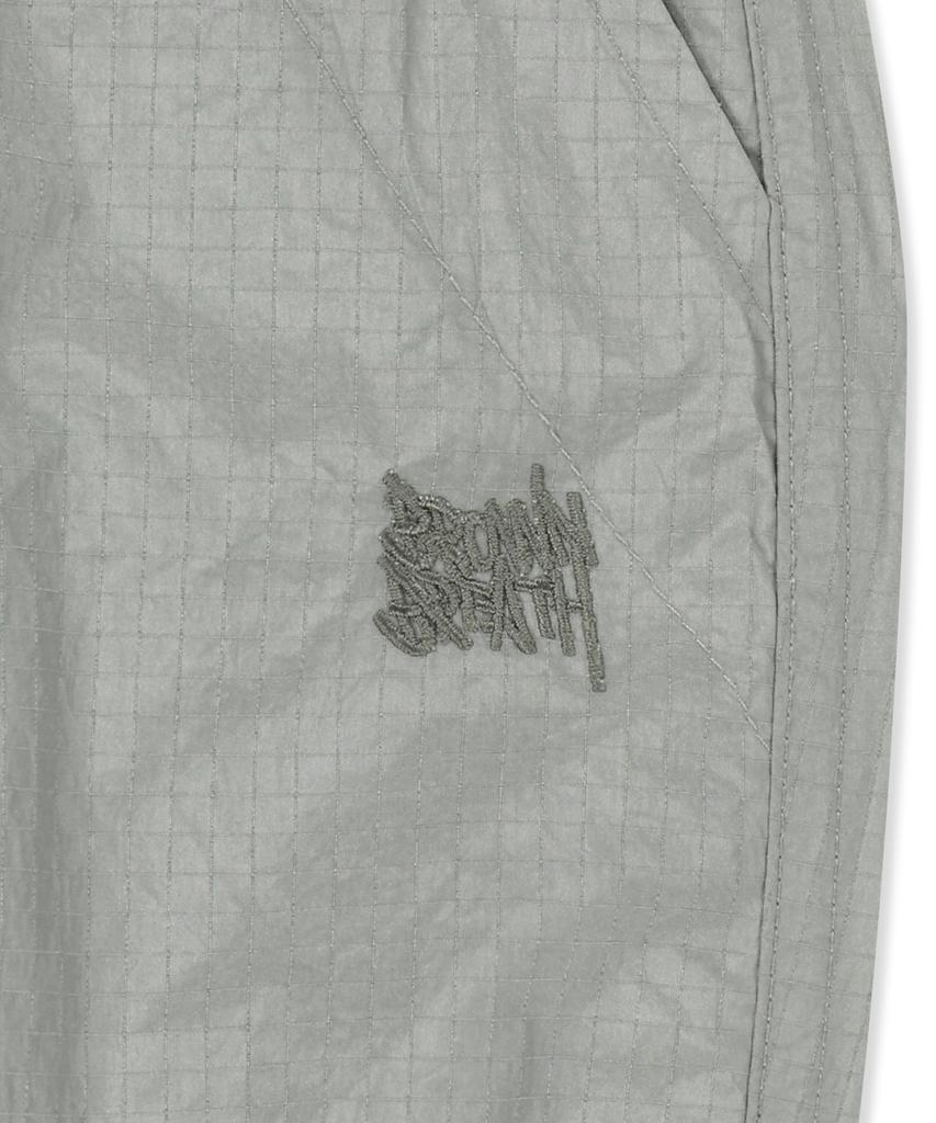 BROWNBREATH Tag Double Knee Nylon Pants - Gray