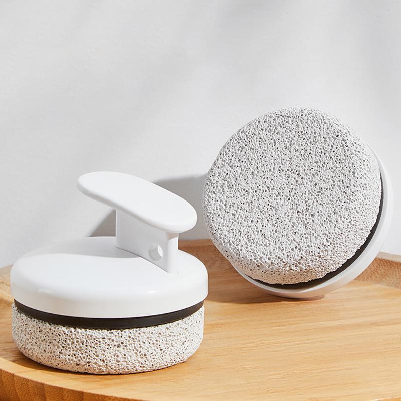 Exfoliating Foot File – Round Volcanic Pumice Stone for Home Use, Designed for Heel and Foot Callus Removal