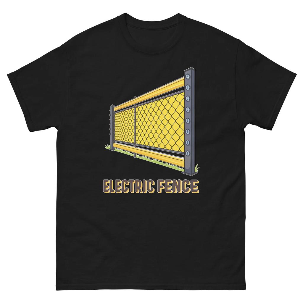 Electric Fence Farming Rural Life Agriculture T-Shirt