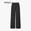 MO&Co. Women's Merino Wool Blend Wide-Leg Trousers