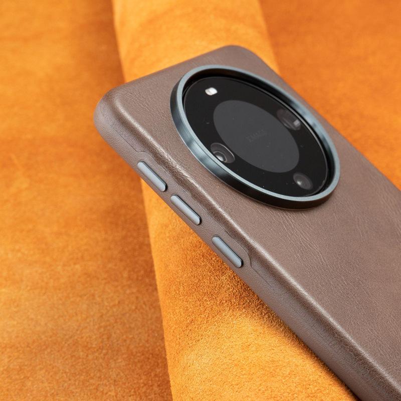 Huawei Mate60Pro Phone Case Business All-inclusive Magnetic Anti-drop Pura70pro High-end Men's Leather Case