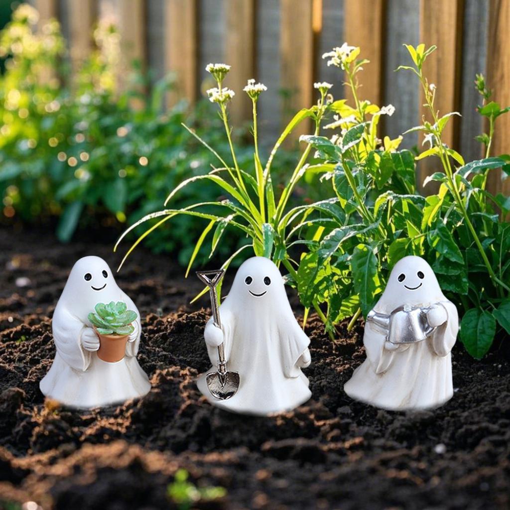 Resin Creative Set 3 Outdoor Courtyard Home Atmosphere Ornaments