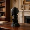 Dark Skeleton Atlas Sculpture Statue Ornament Luxurious Home Office Decor Modern Collectible Gift