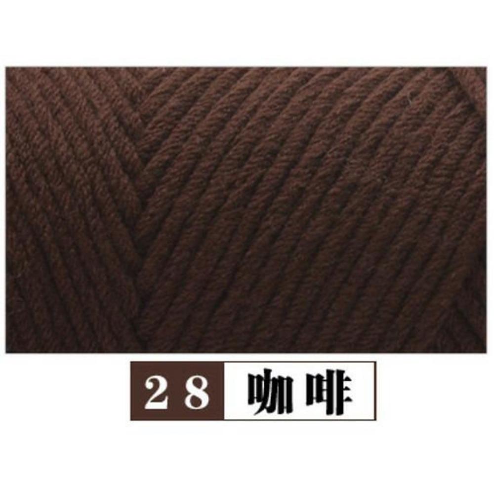 

100г Пряжа Pure Colour Lover М яка Молочна Бавовняна Пряжа Вовняна Пряжа 8-шарова Нитка для В язання Шарфа Вовна Ручна робота DIY Шарфи Подарунок