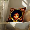 Singerj-Jimih-Hendrix Pillow Case Pillowcase, Double-Sided Printed, Sofa Cushion, Bedroom Headboard
