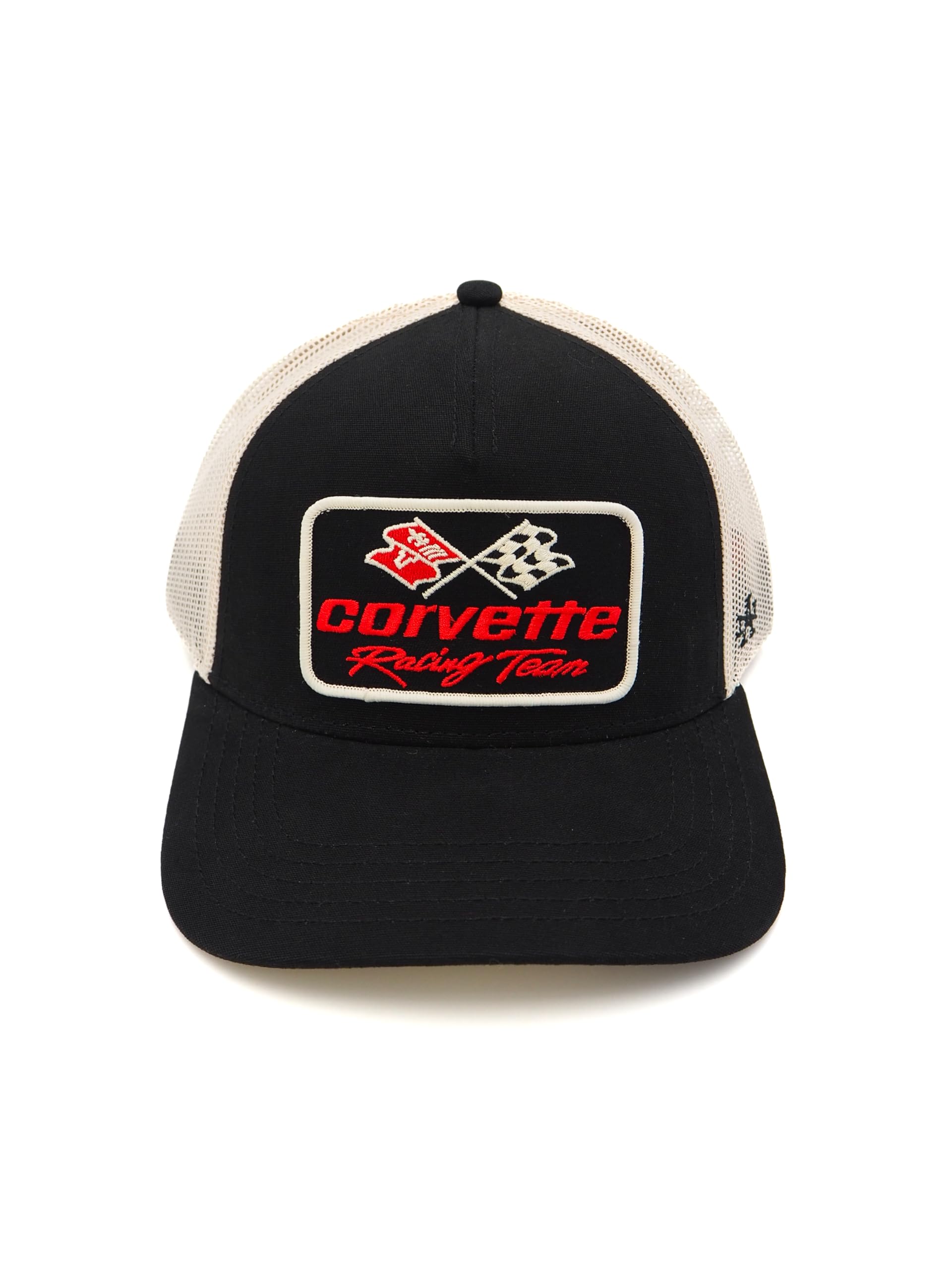

AMERICAN NEEDLE Бейсболка Corvette Valin AN, Универсальный размер, Регулируемый ремешок, Унисекс, Слоновая кость и черный, SMU679B-CORVETTE