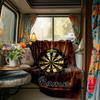 Dartboard Blanketcustomize Your Name Lightweight Comfortable And Stylish Blanket For Travel Bed Home Chair Office Sofa And Camping All Season Comfort