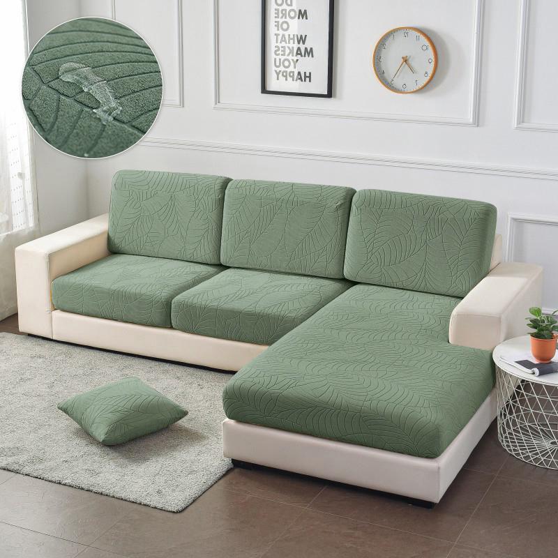 

Водонепроницаемый чехол для дивана для гостиной, эластичные жаккардовые чехлы для диванов, дешевые чехлы для диванов, нежные чехлы для диванов для дома, отеля 1R(50-63cm)