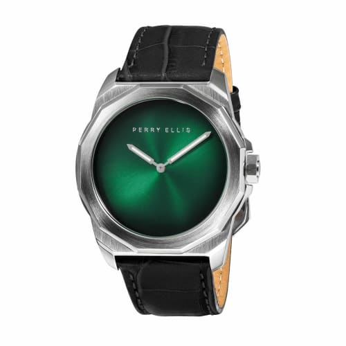 

Perry Ellis Decagon Fading Dial Watch 10007-01 Men s Officially Imported