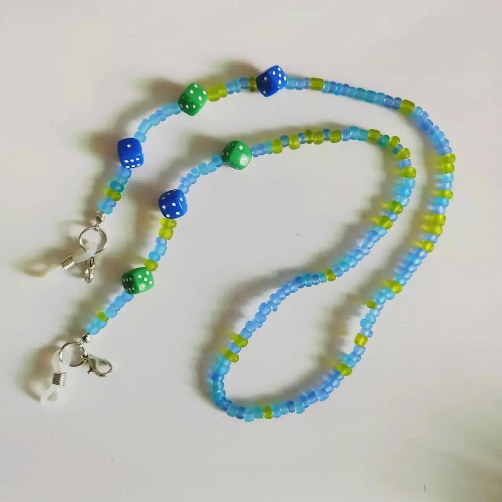 Koreanische Mattierte Liebesbonbon-Brillen- & Hutkette