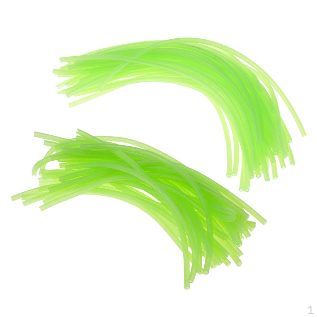 

Набор из 80 штук мягких светящихся силиконовых трубок, светящиеся крючковые рукава,